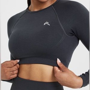Oner active effortless seamless long sleeve crop top